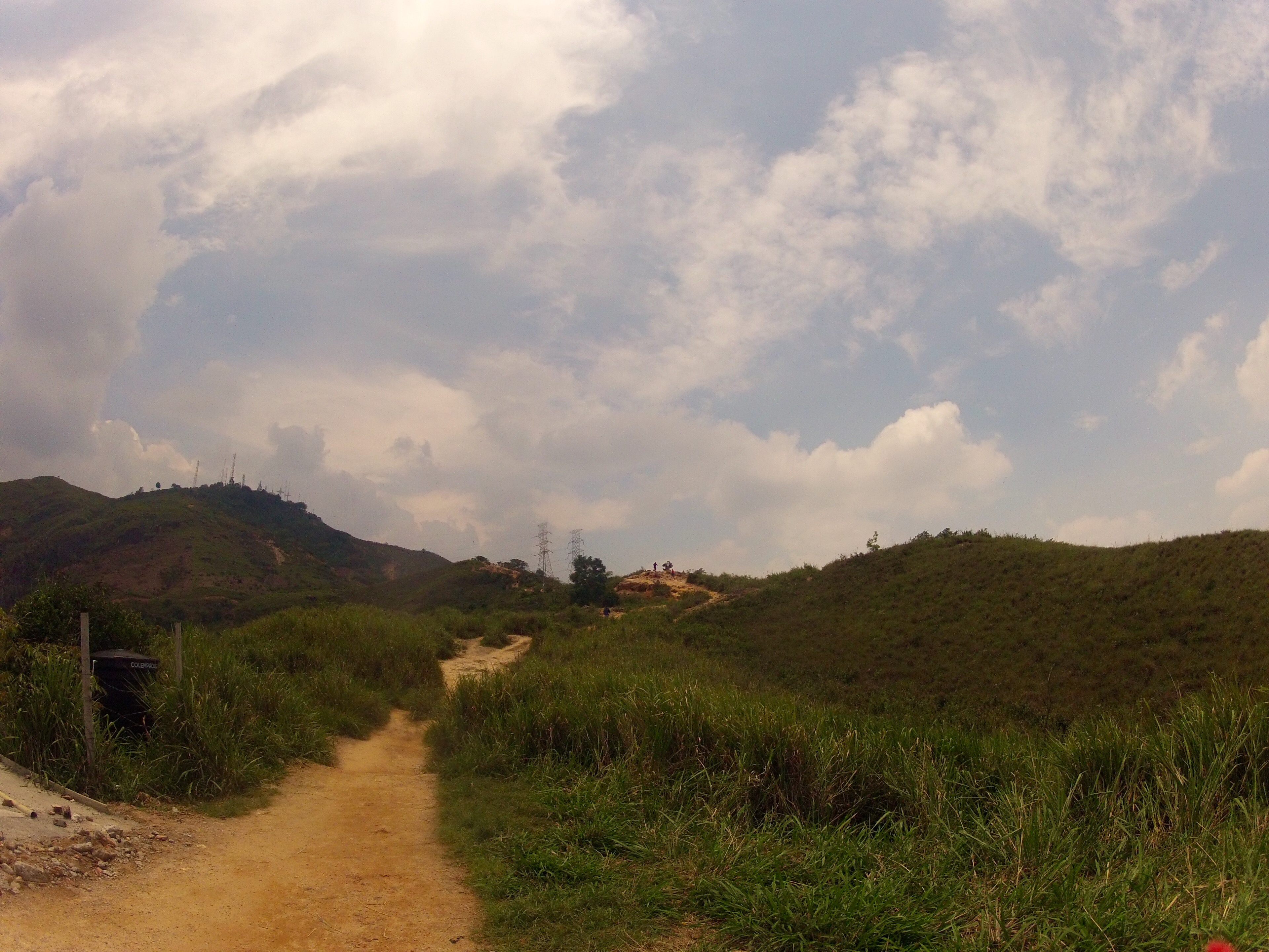 Hike up to Cerro de la Tres Cruces 