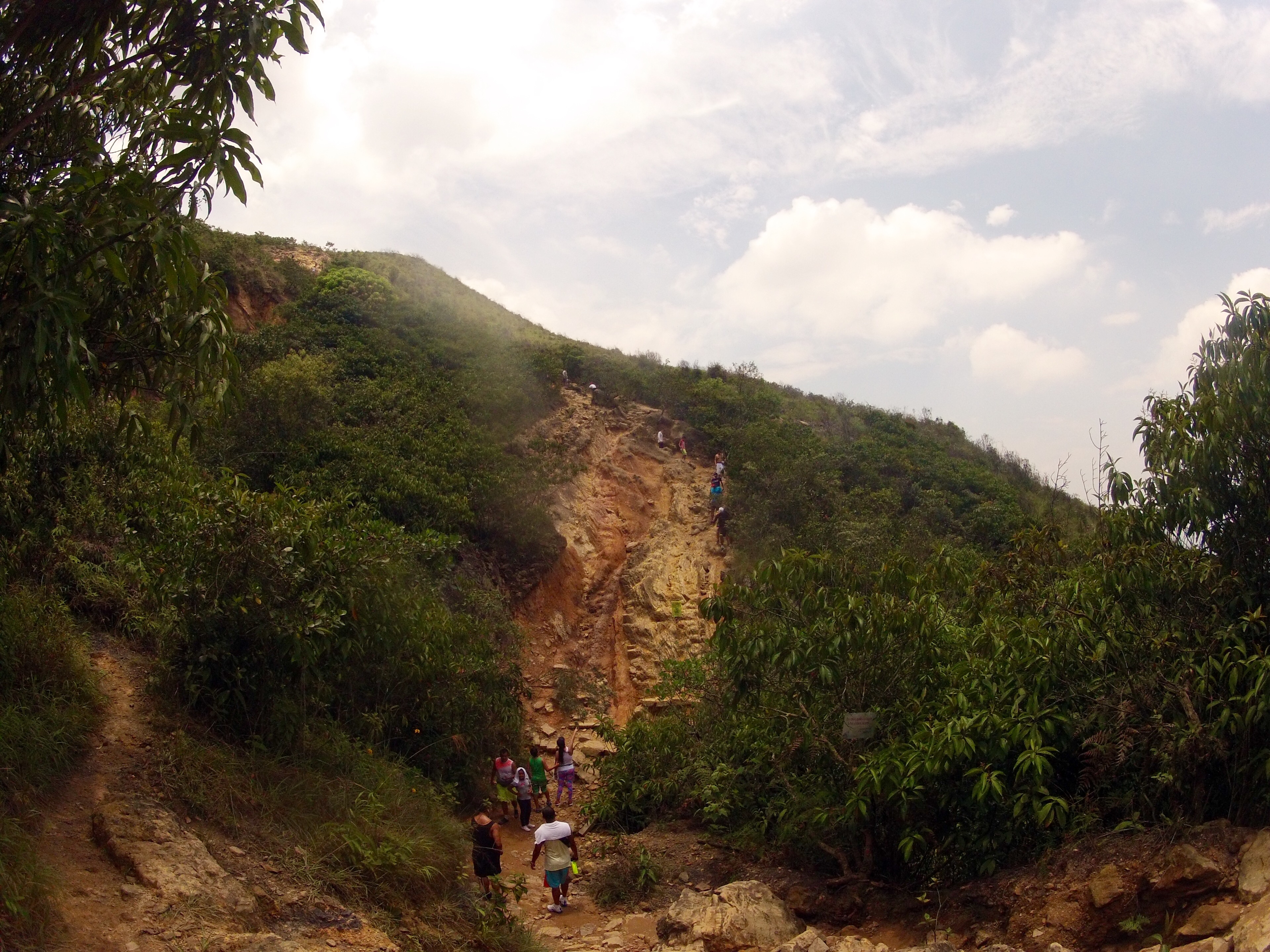 Hike up to Cerro de la Tres Cruces 