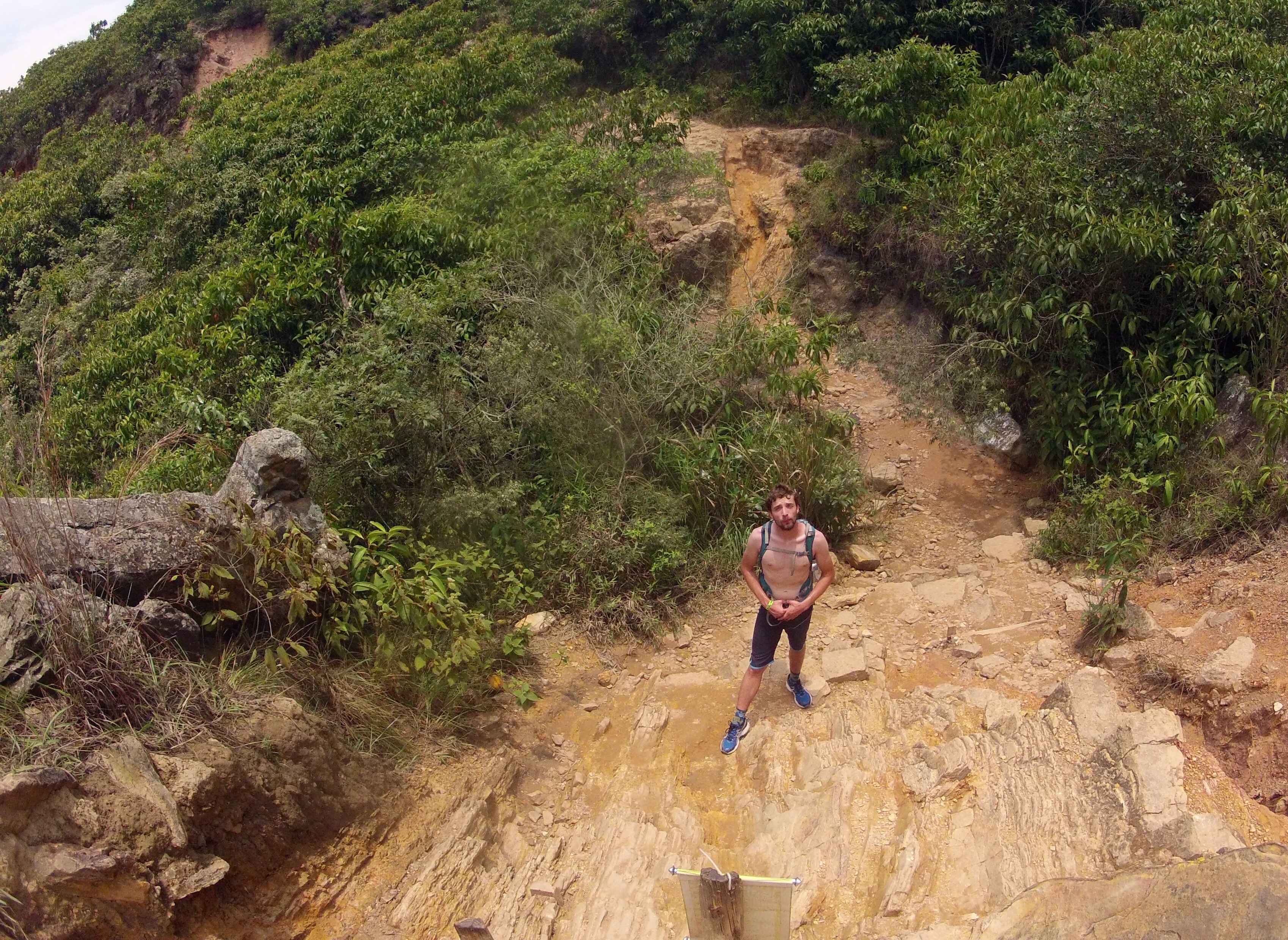 Hike up to Cerro de la Tres Cruces 