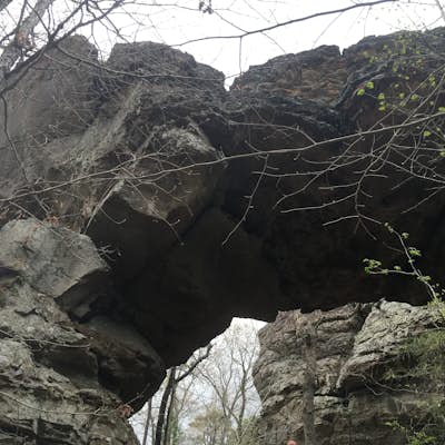 Hike the Seven Hollows Trail at Petit Jean SP