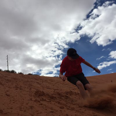 Explore the Moab Sand Dunes