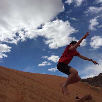 Explore the Moab Sand Dunes