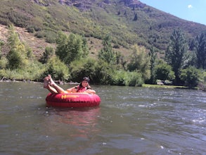 Floating the Provo River