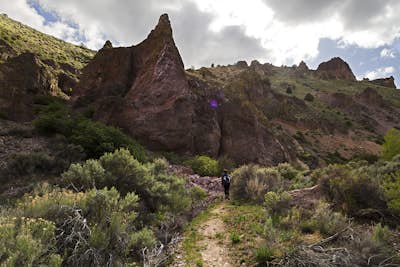 Hike Pike Creek Trail in the Steens Mountains