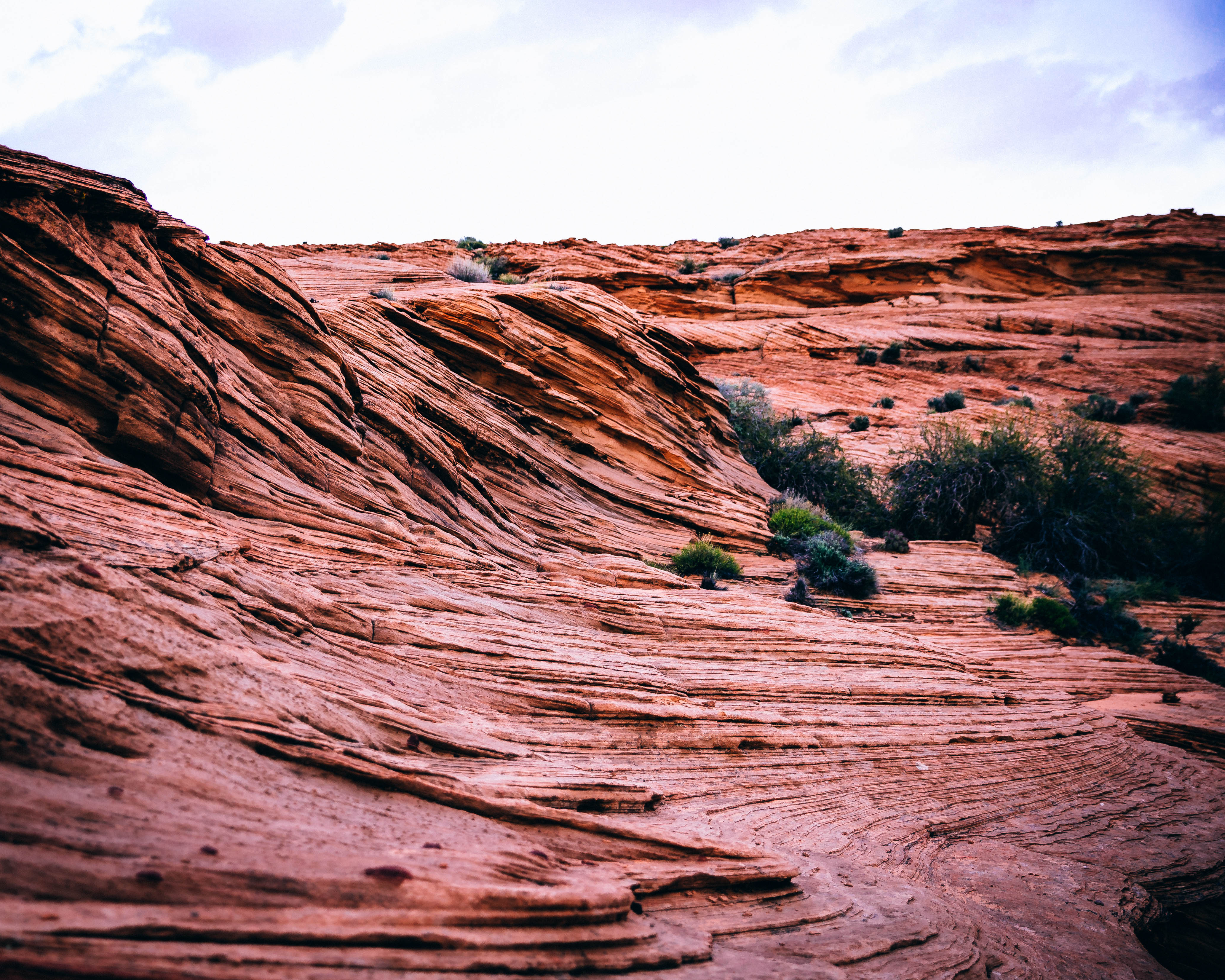 Hike through Upper Waterholes Canyon
