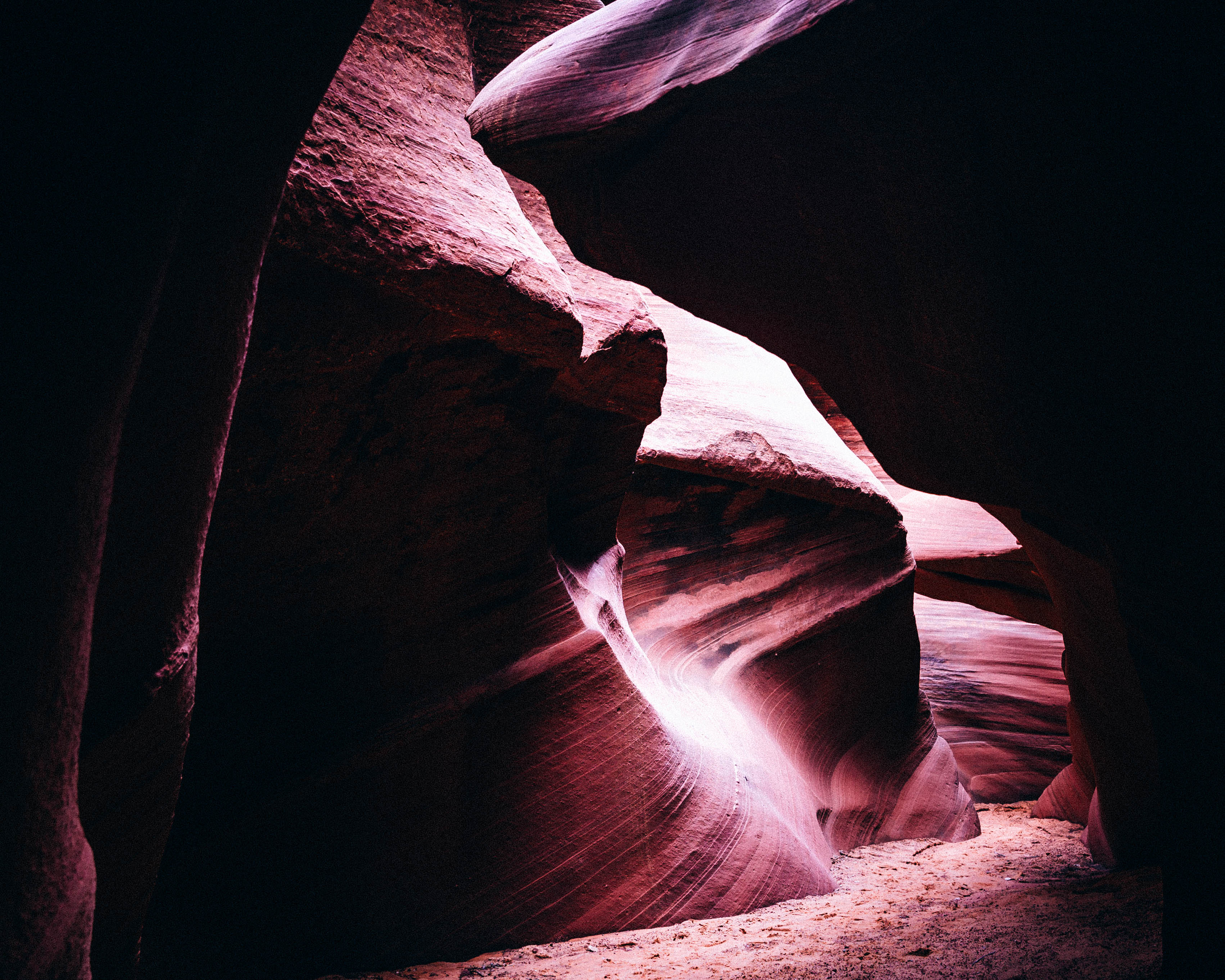 Hike through Upper Waterholes Canyon