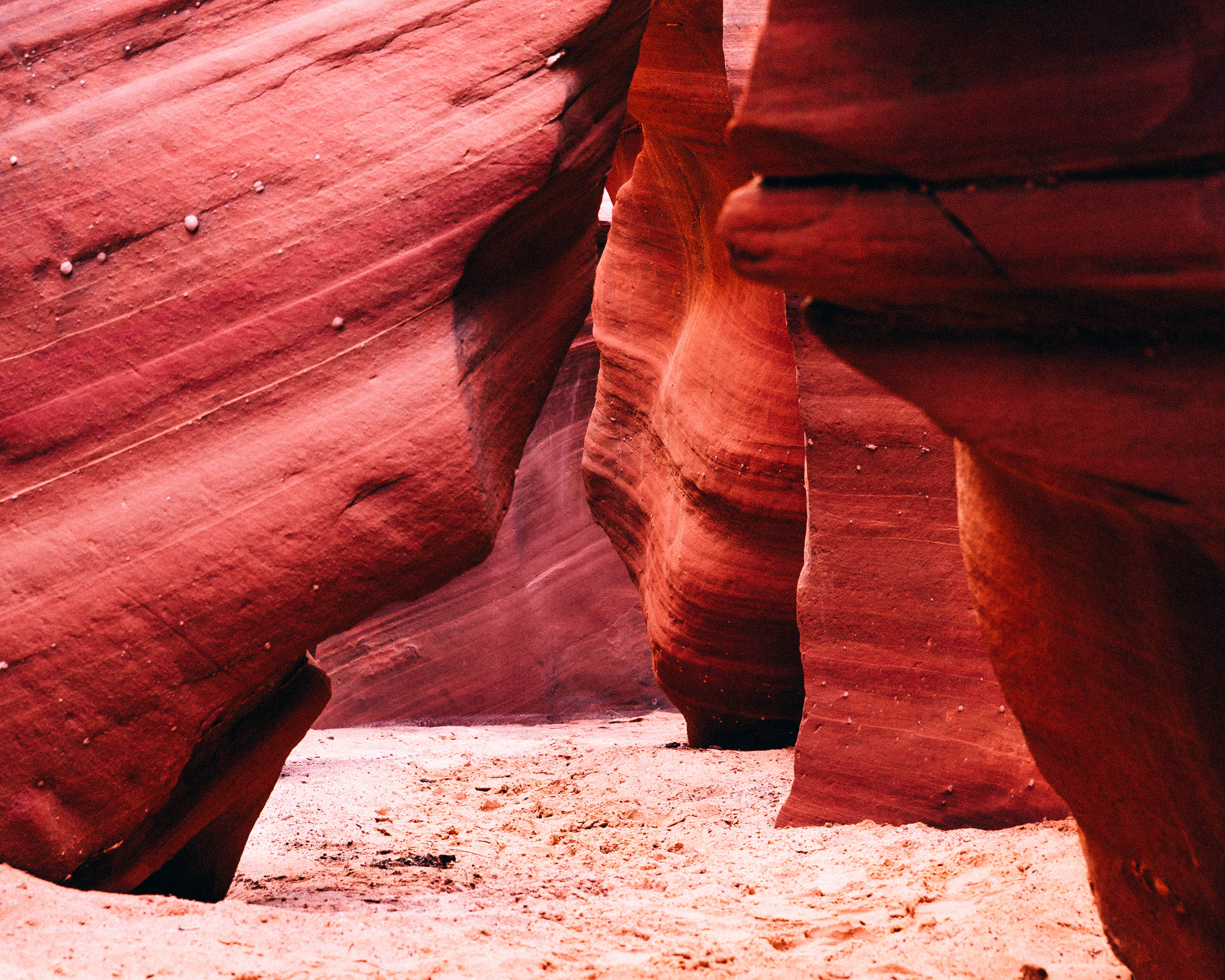 Hike through Upper Waterholes Canyon