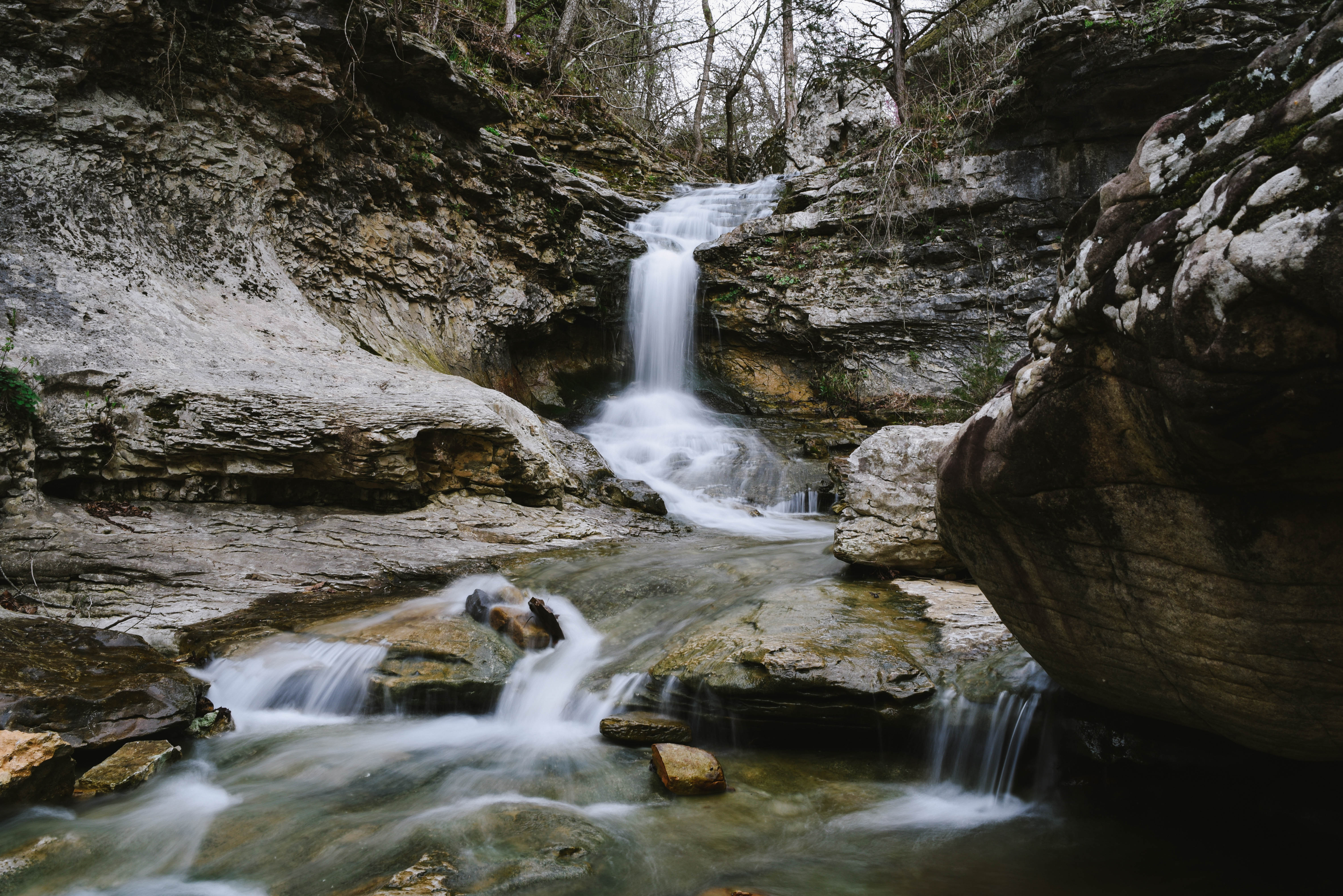 Paige Falls and Broadwater Hollow Falls