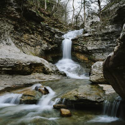 Hike to Paige Falls and Broadwater Hollow Falls