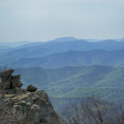 Hike North Mount Marshall in Shenandoah NP