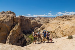 Backpack Death Hollow in Grand Staircase-Escalante