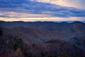Photograph Brown Mountain Overlook