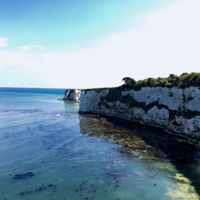 Walk up to Old Harry Rocks
