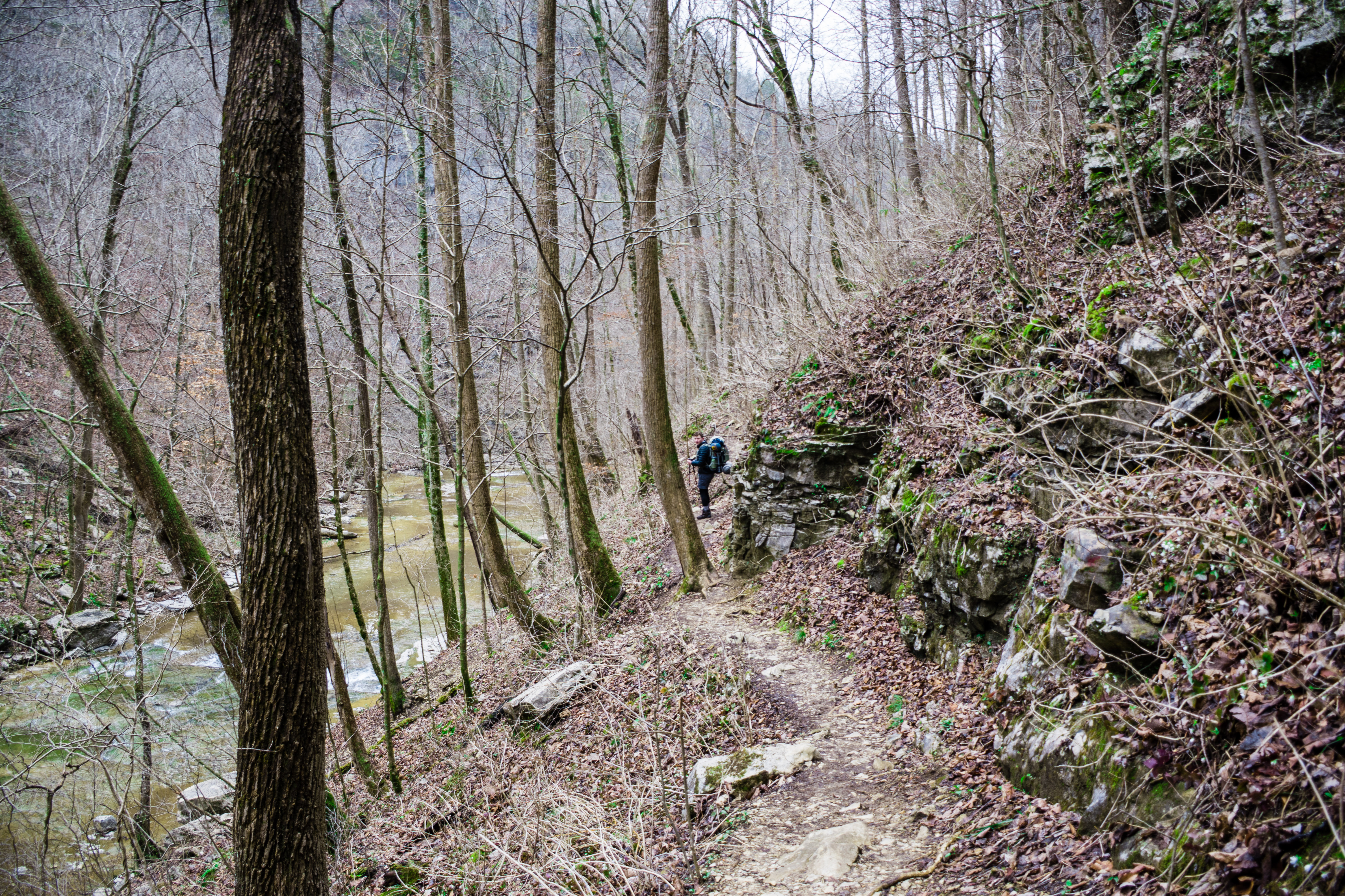 Walls of Jericho via Alabama Trailhead