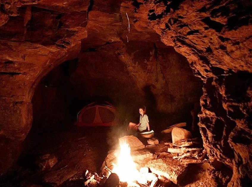 Backpack to the Sandstone Castles, Arkansas