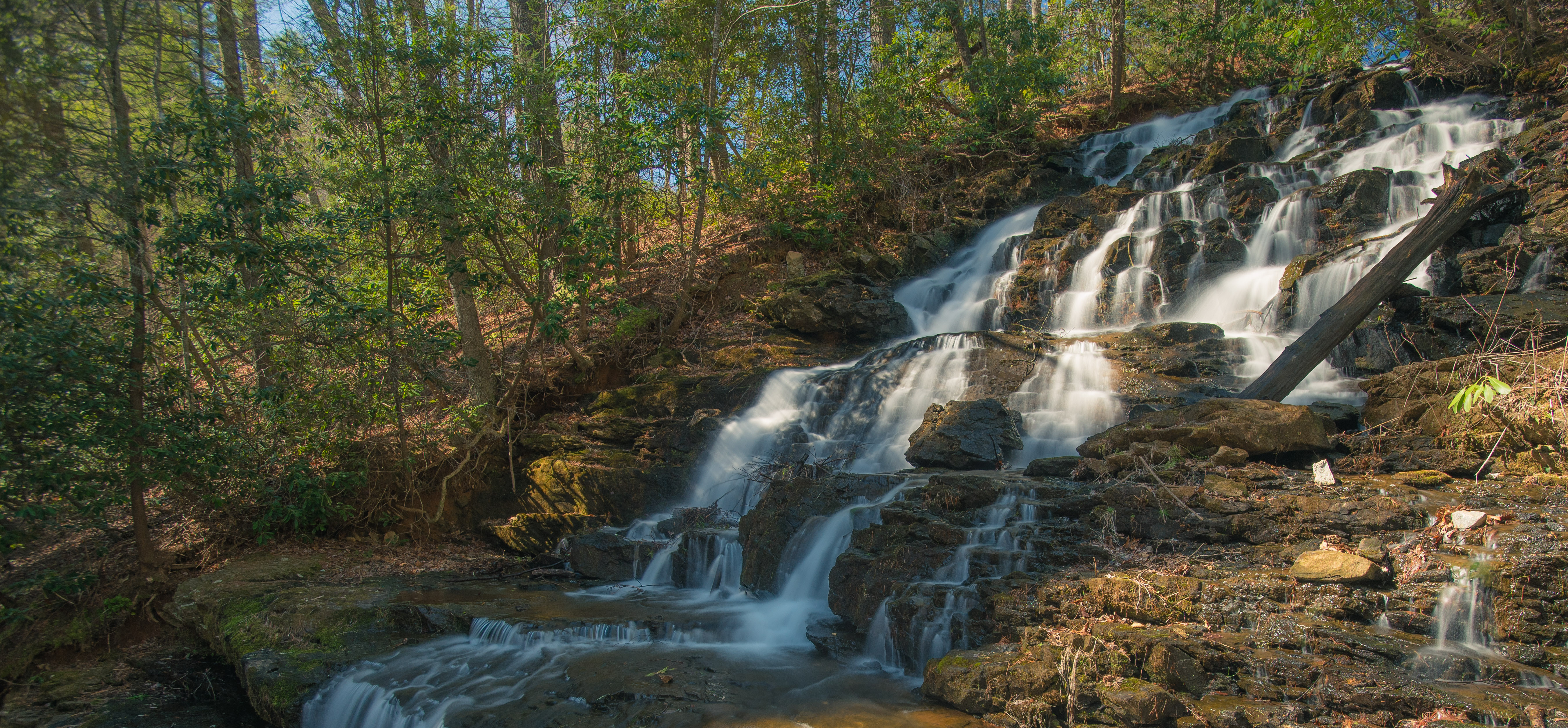 Hike the Trahlyta Lake Trail to Trahlyta Falls, Blairsville, Georgia