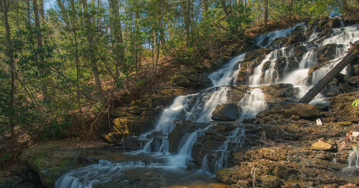 Hike the Trahlyta Lake Trail to Trahlyta Falls, Blairsville, Georgia