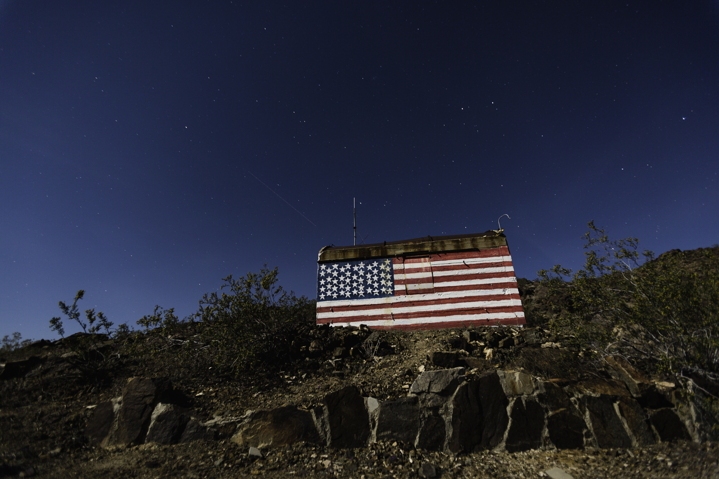 Dispersed Camp at Old Dale Mining District