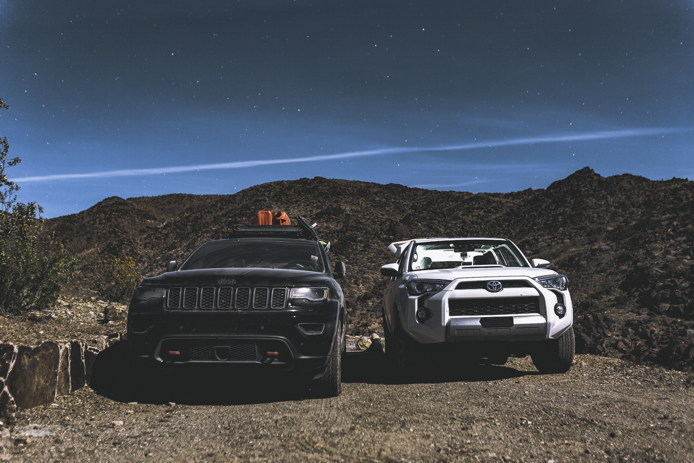 Dispersed Camp at Old Dale Mining District