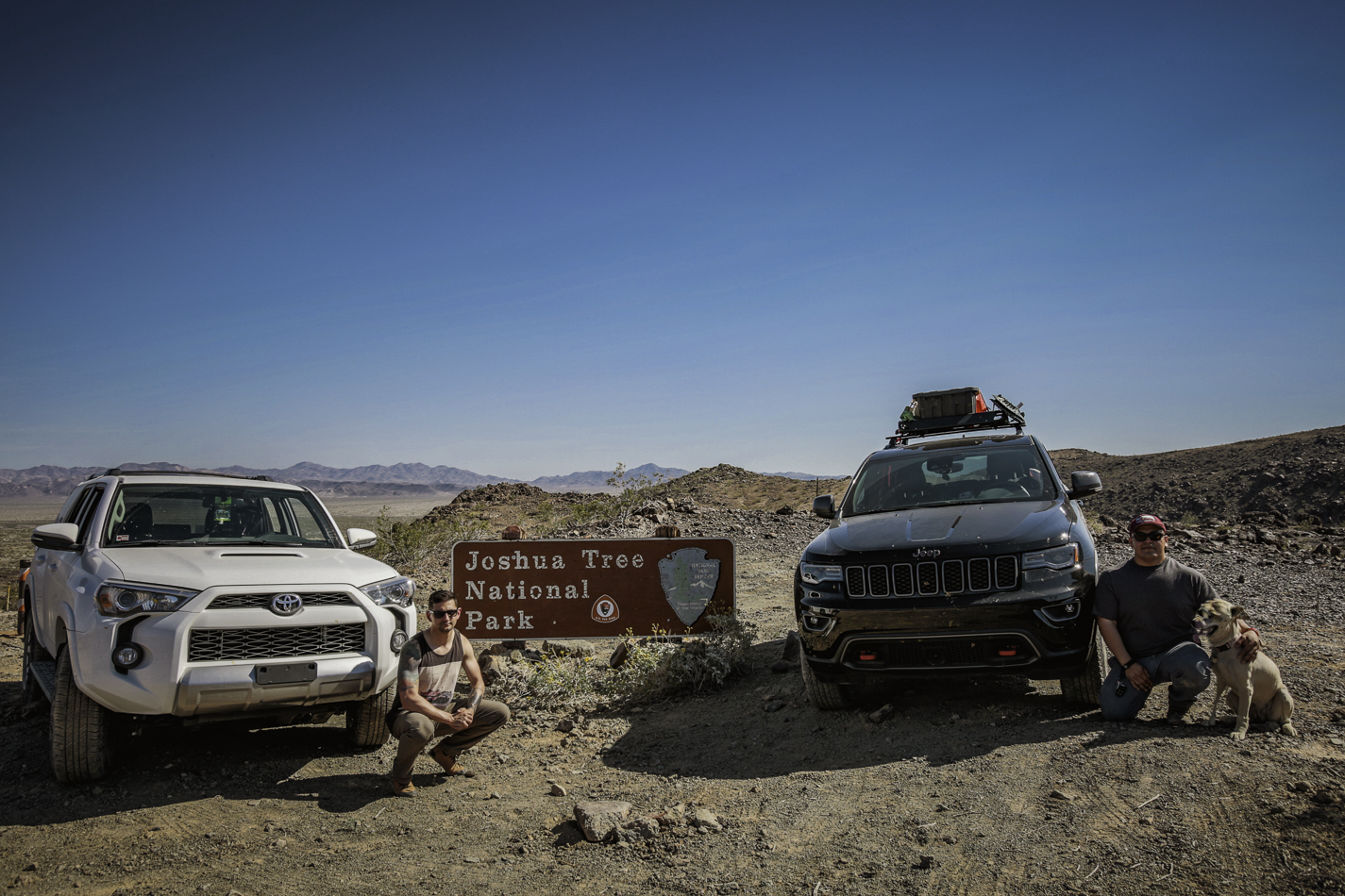 Dispersed Camp at Old Dale Mining District