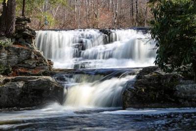 Hike to Choke Creek Falls, Phelps Road Parking, Pinchot State Forest