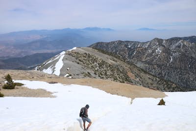 Hike to Mount Baldy Summit Near Los Angeles (Devil's Backbone Trail)