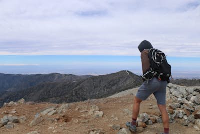 Hike to Mount Baldy Summit Near Los Angeles (Devil's Backbone Trail)