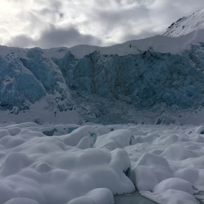 Winter Hike to Portage Glacier