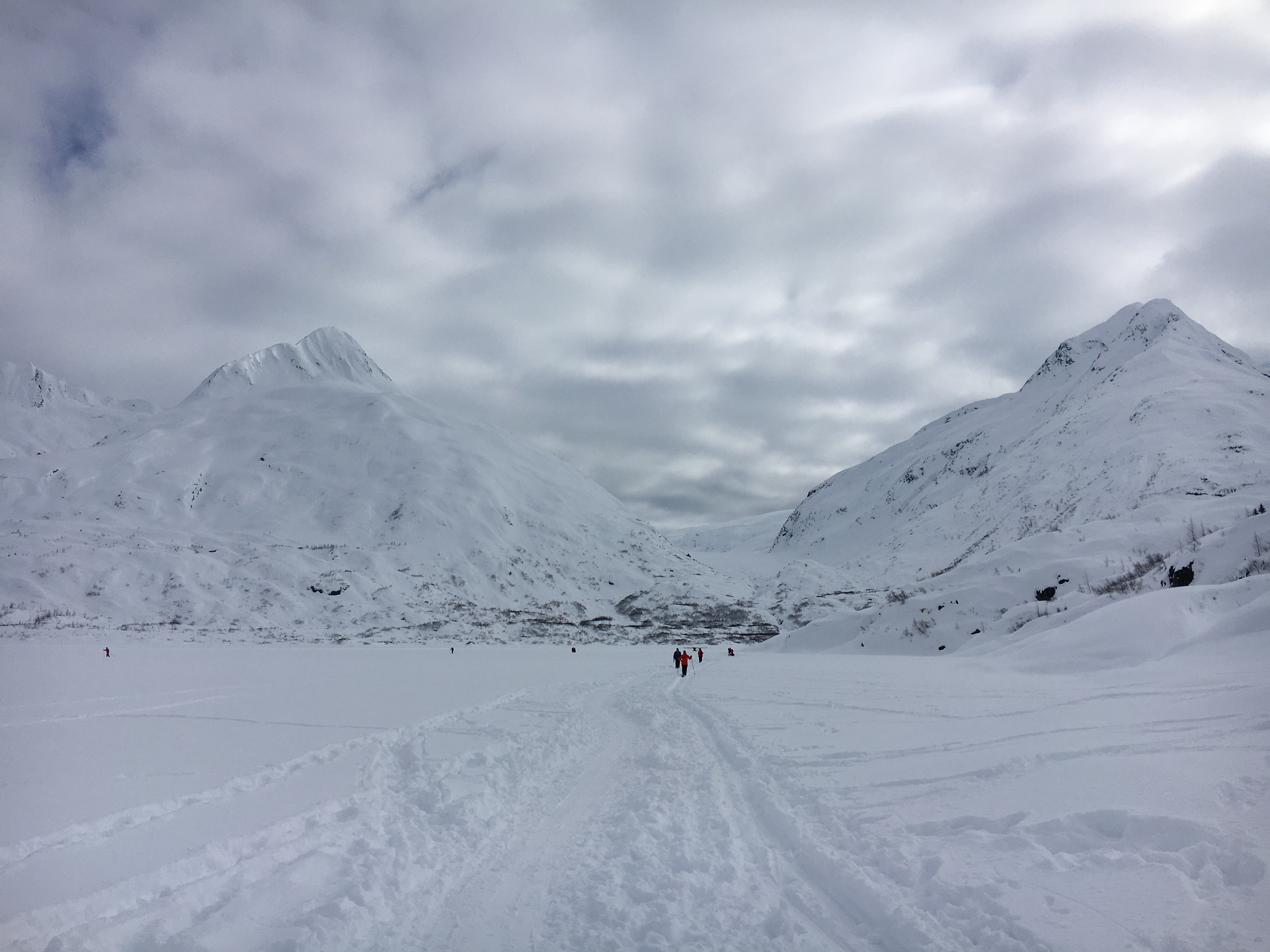 Winter Hike to Portage Glacier