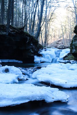 Hike to Mill Creek Falls in the Loyalsock State Forest