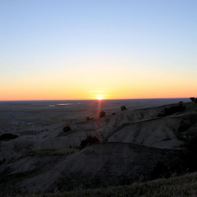Photograph the Sunrise at Badlands NP