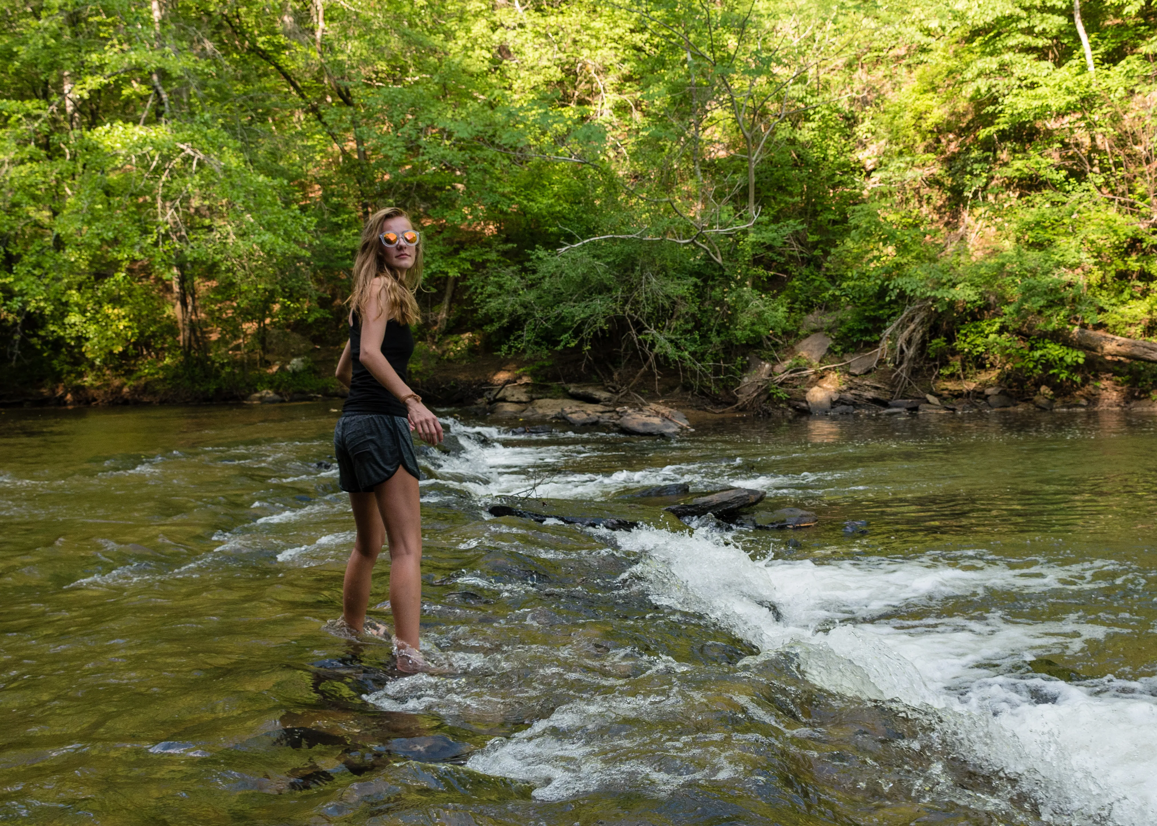 Hike through Hurricane Creek Park