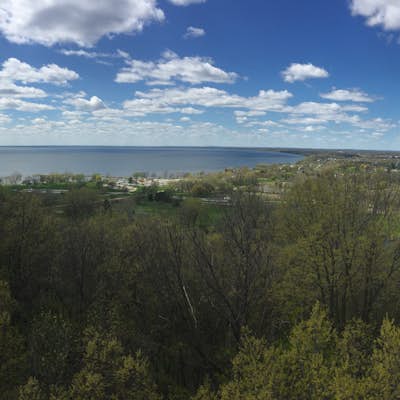 Hike the Limestone Bluffs at High Cliff