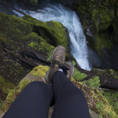 Photograph Ladder Creek Falls