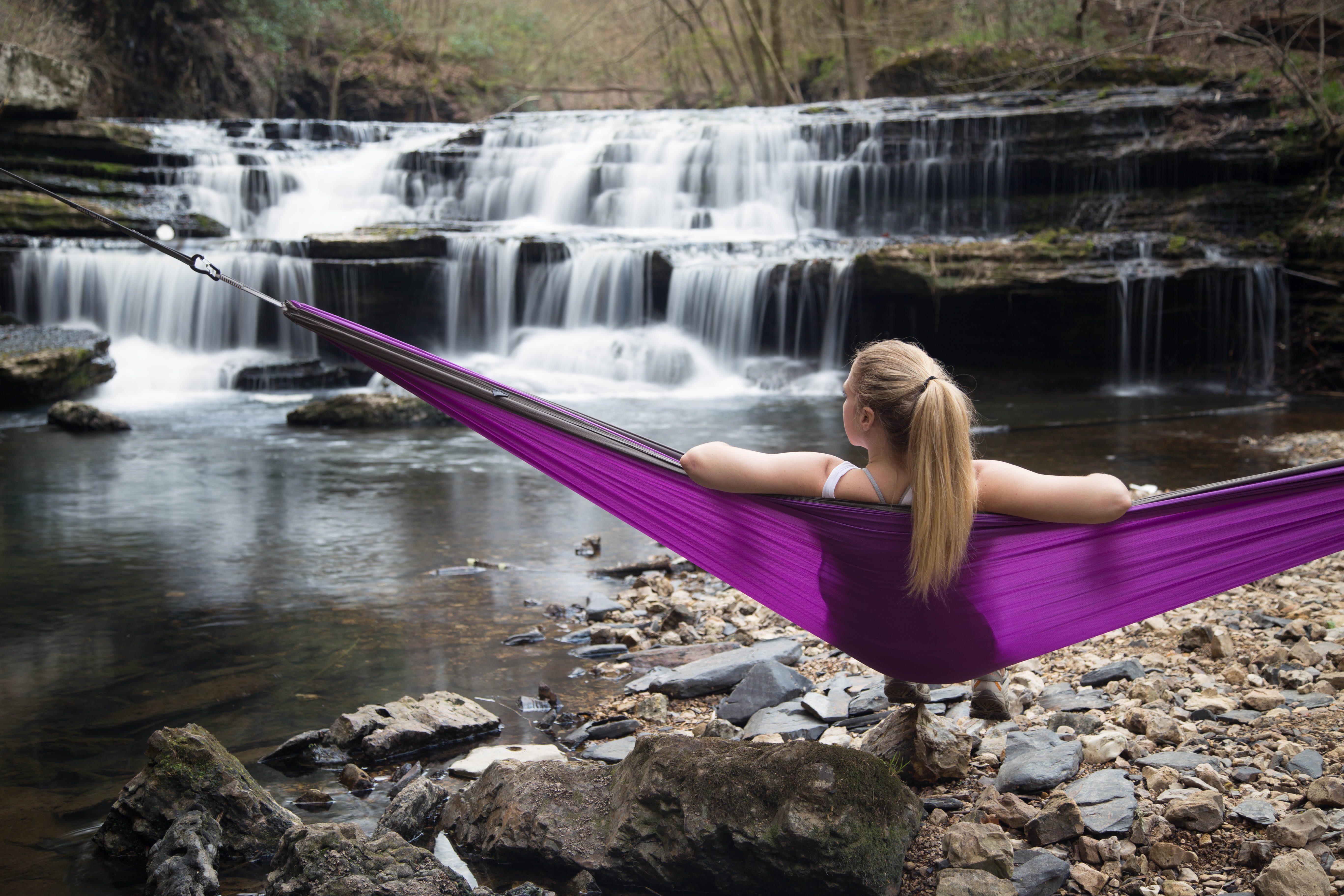 Hike to Lower and Upper Busby Falls