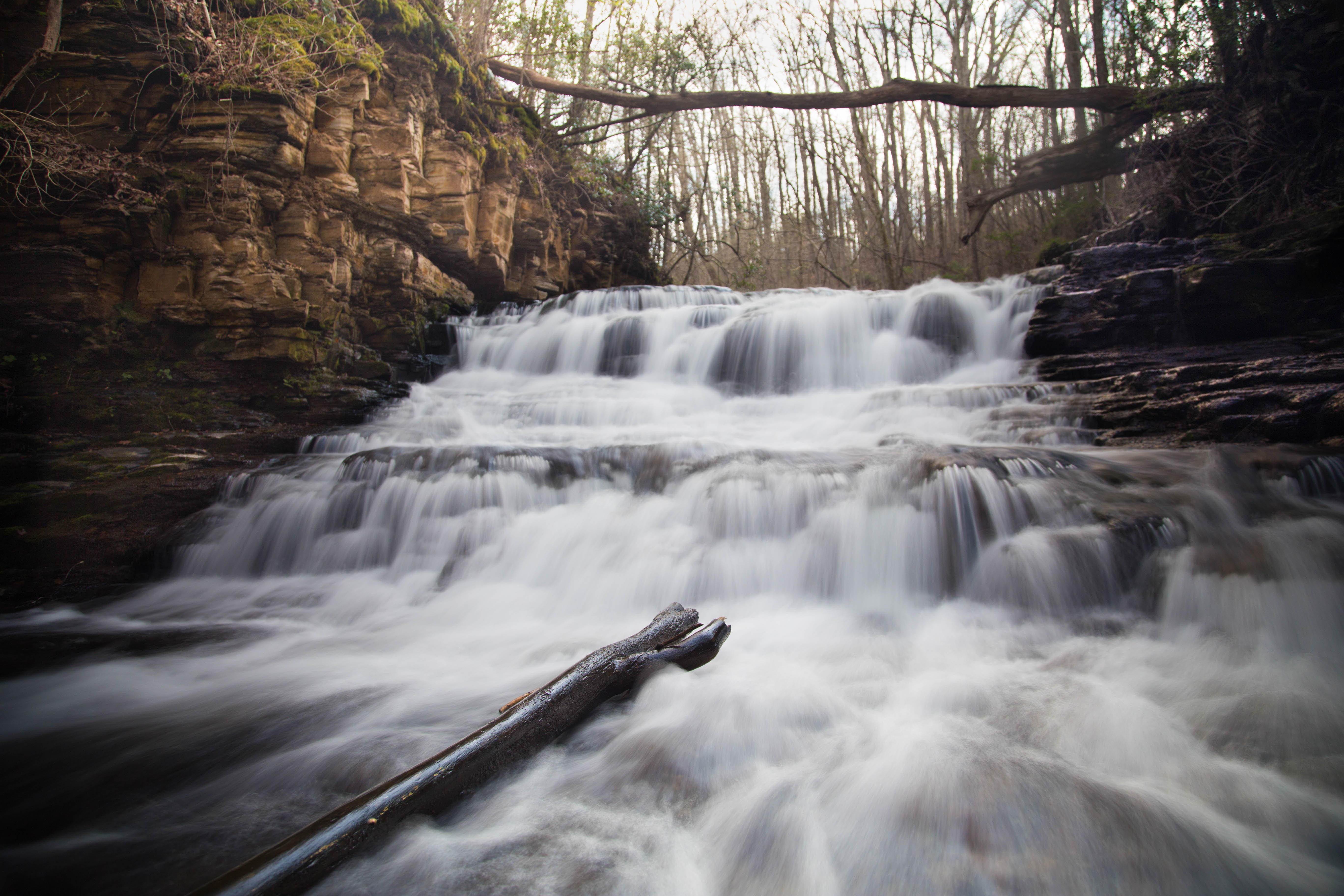 Hike to Lower and Upper Busby Falls