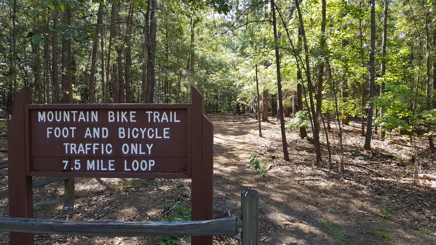 Hike through Santee State Park