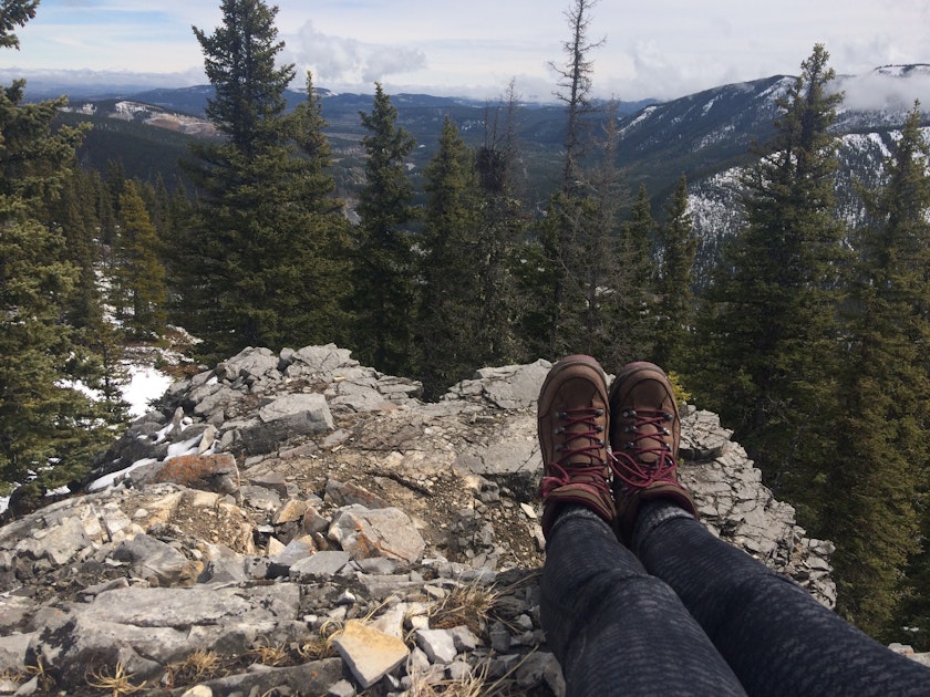 Hike White Buddha via Powderface Trail , Bragg Creek, Alberta