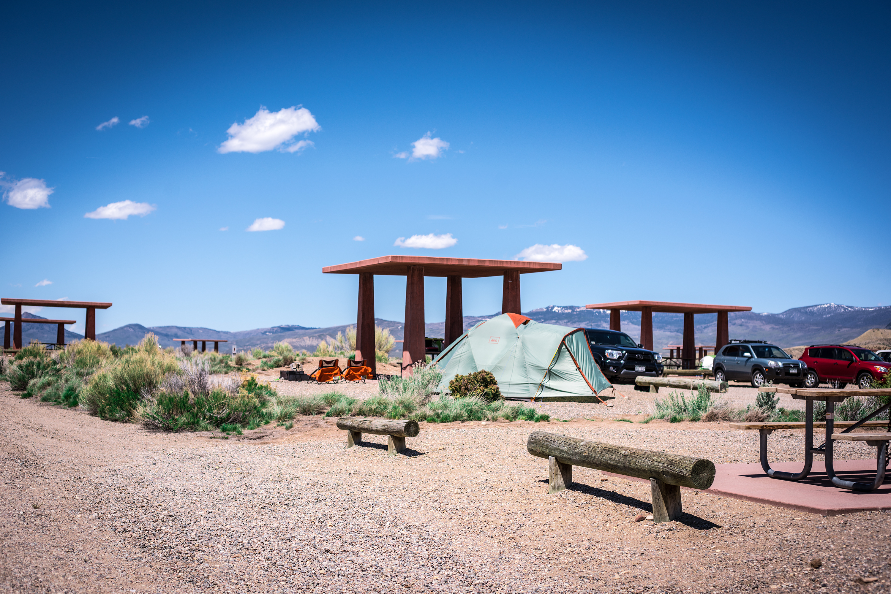 Camp at Wolford Mountain Reservoir