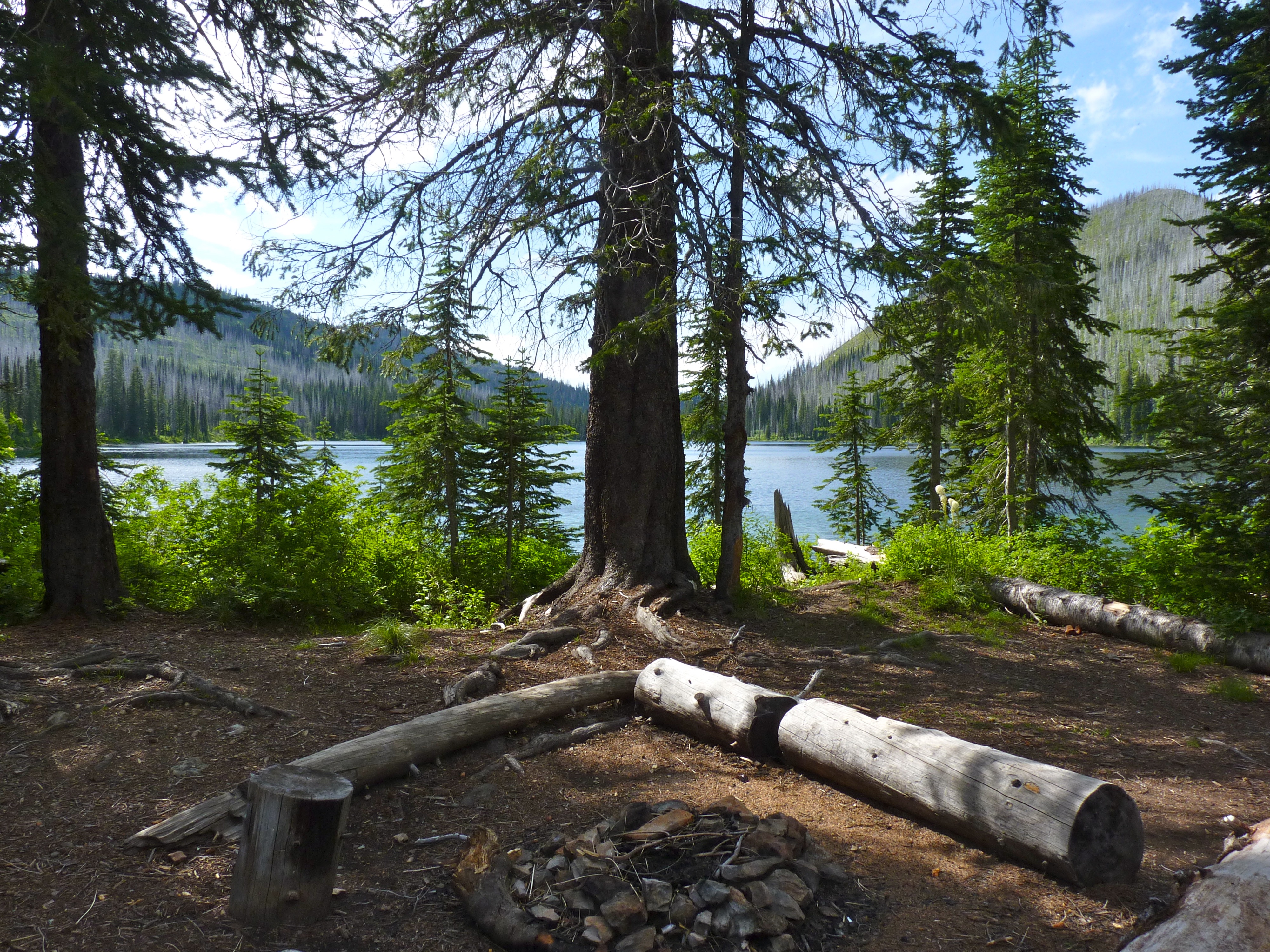 Backpack to Clayton Lake