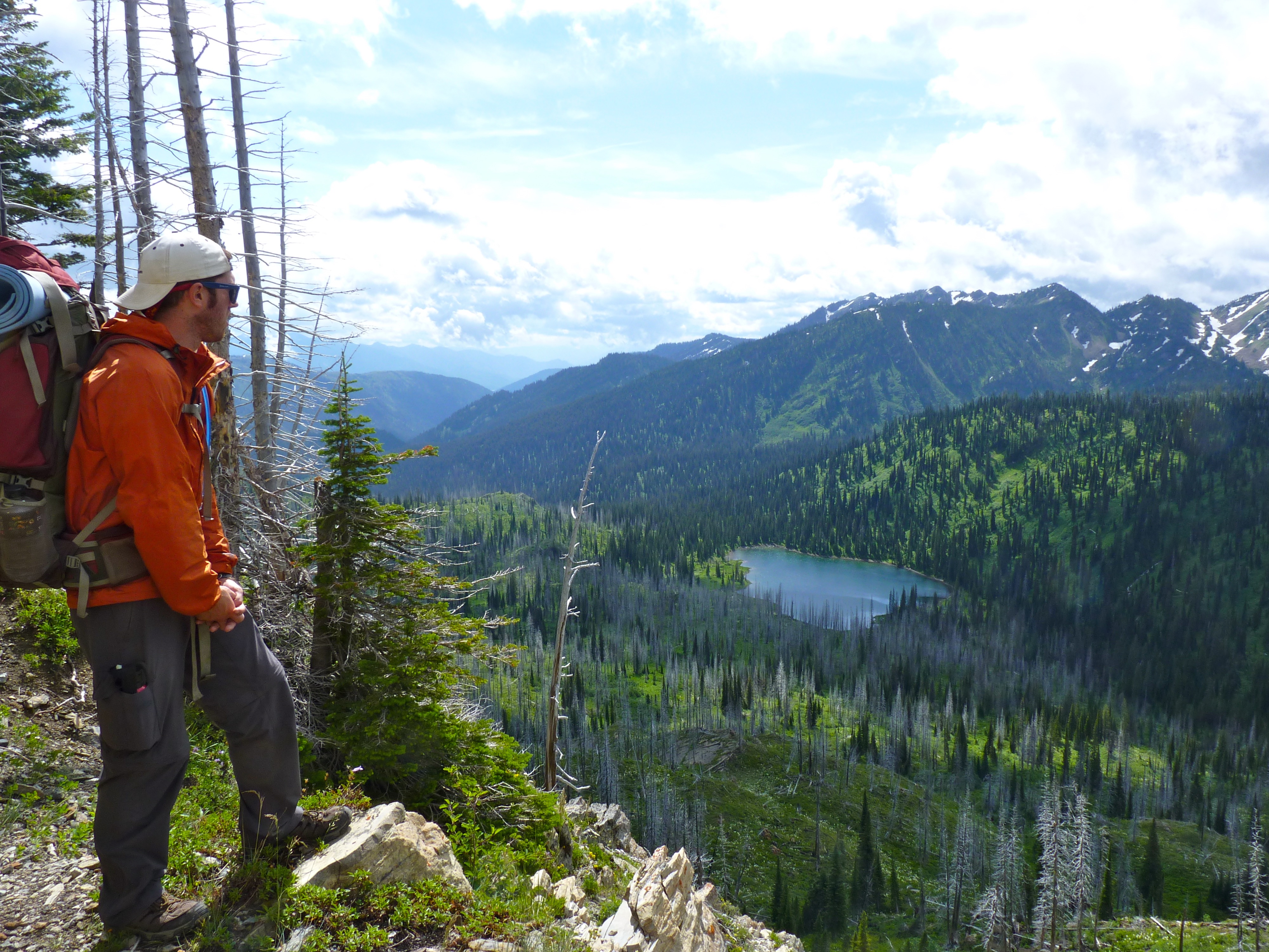 Backpack to Clayton Lake