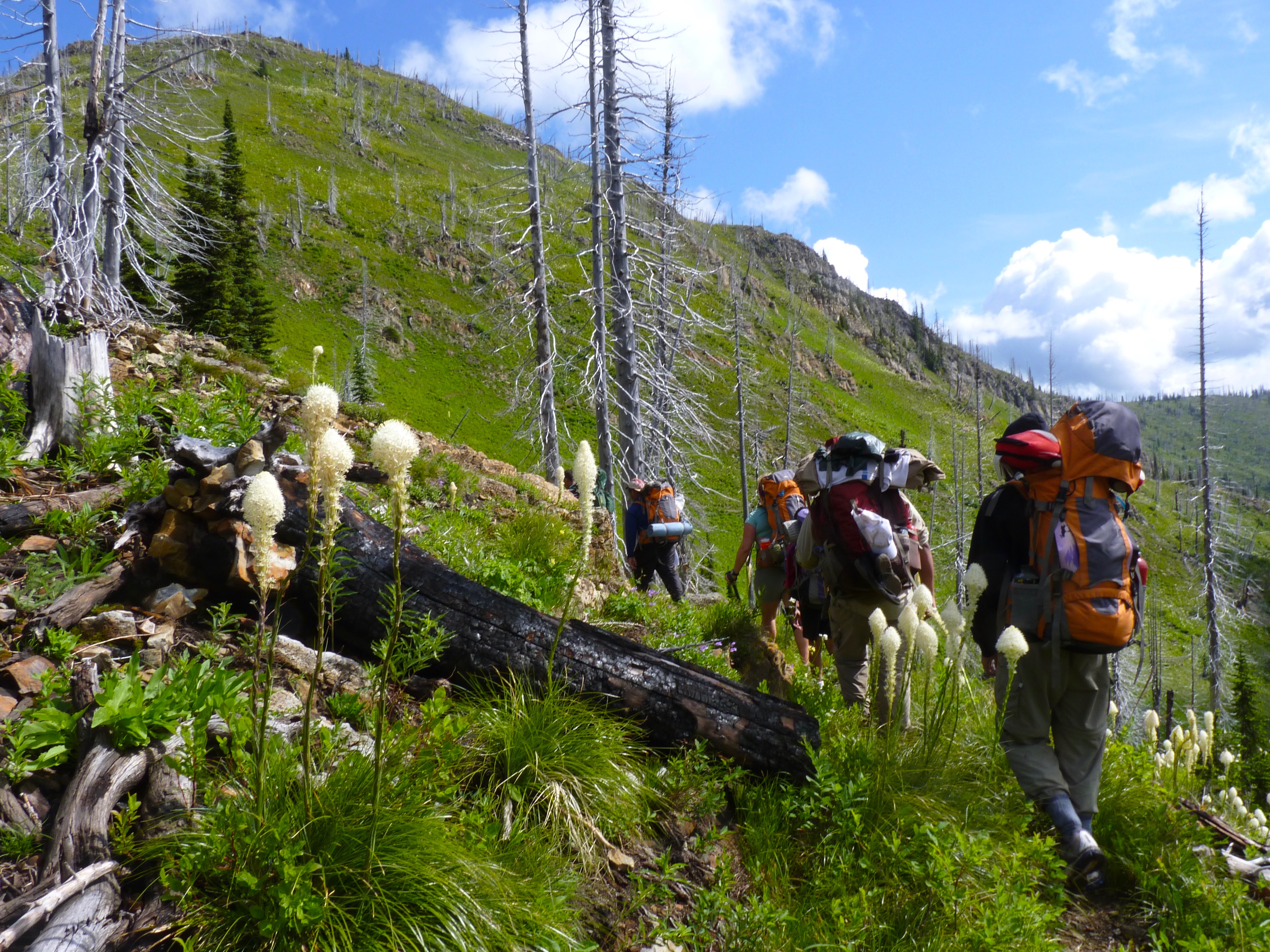 Backpack to Clayton Lake