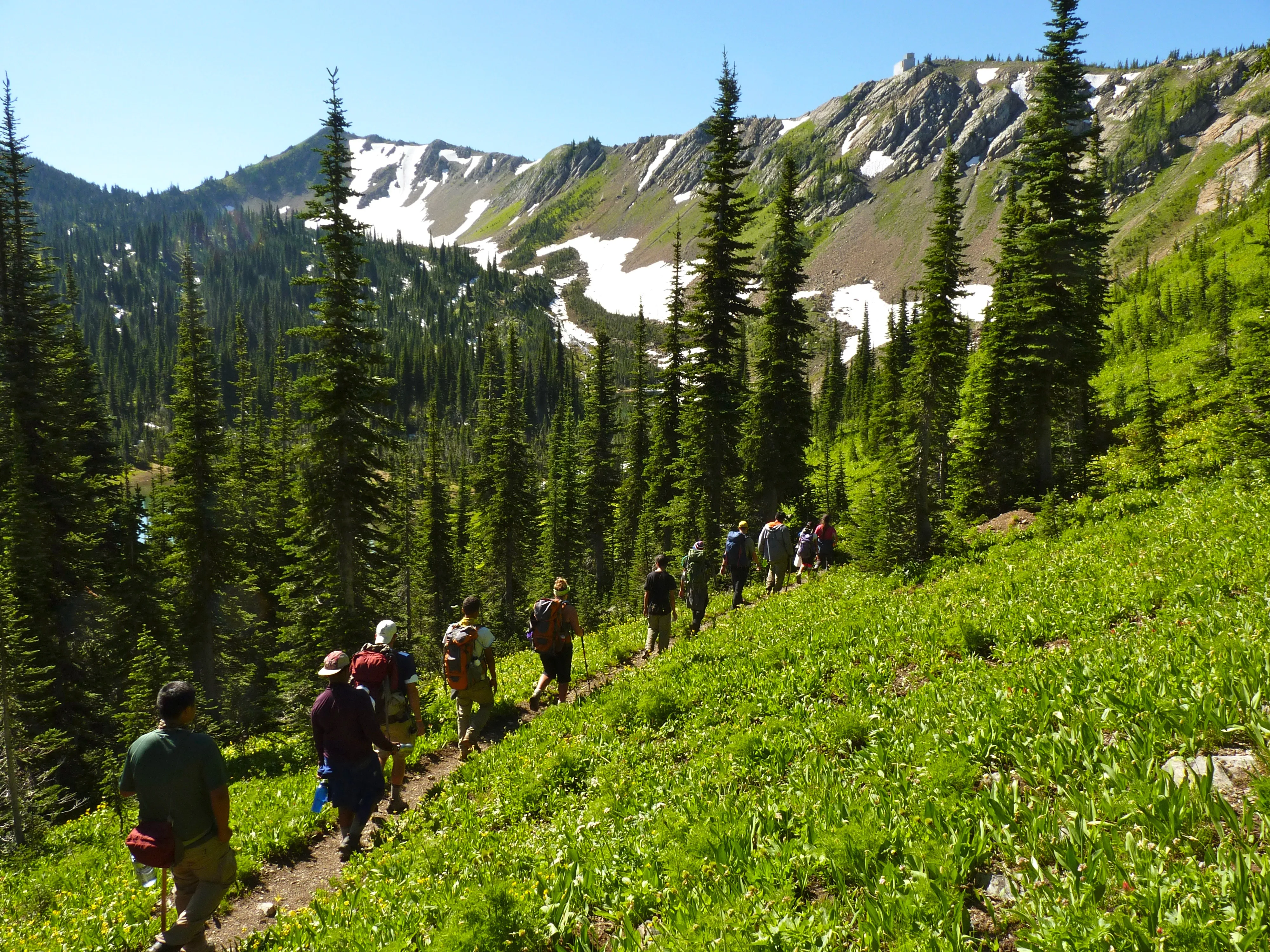 Backpack to Black Lake