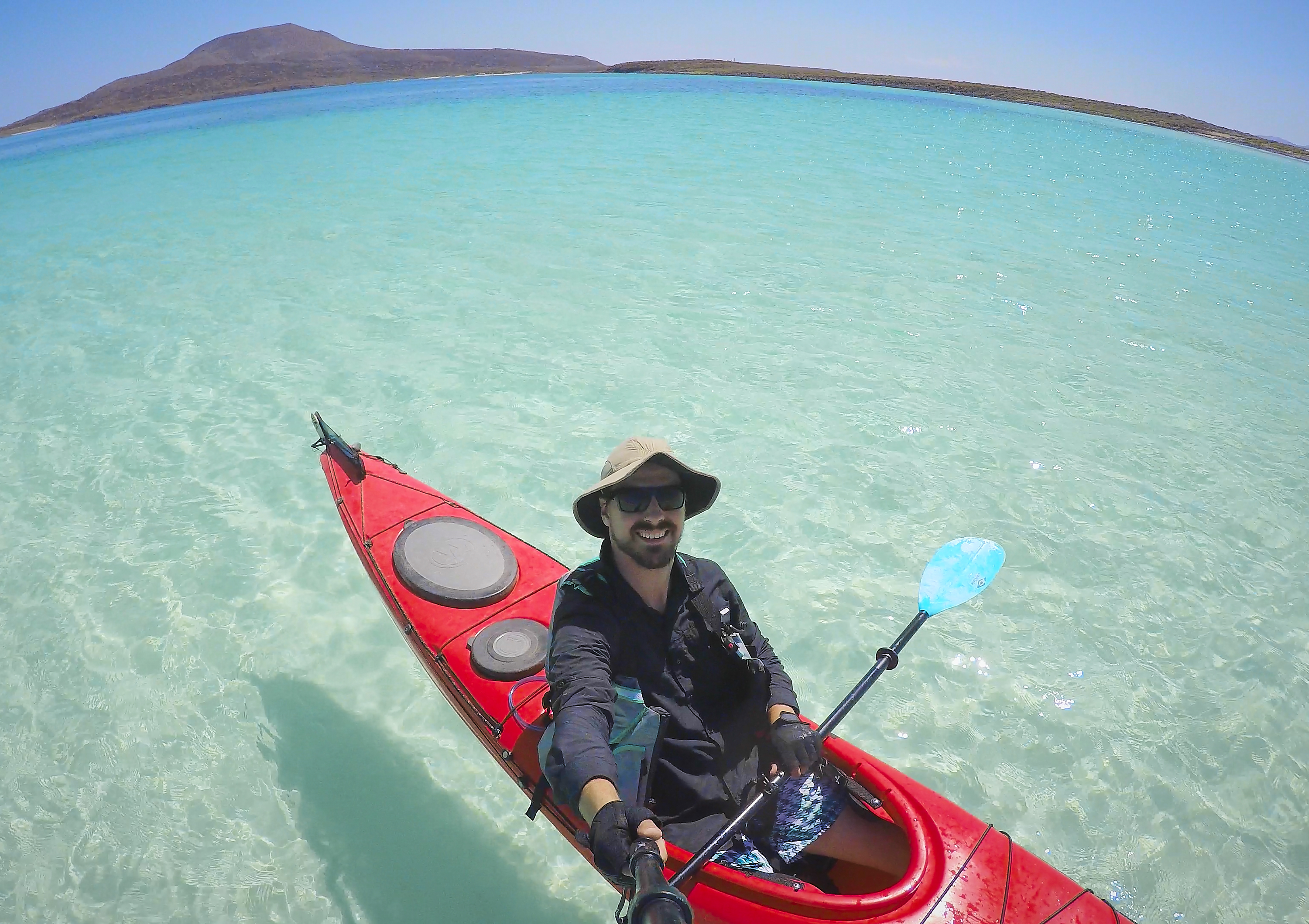 Kayak Coronado Island in Loreto Bay