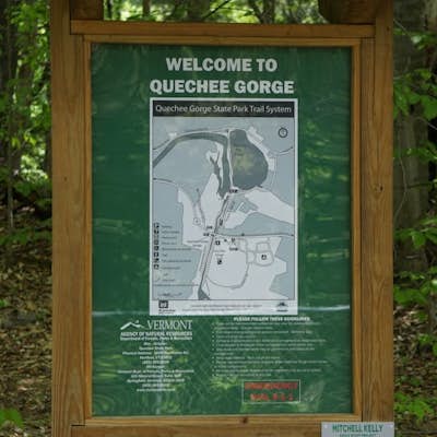Hiking Quechee Gorge
