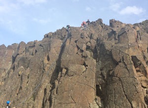 Rock Climb Horsethief Butte