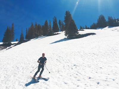 Spring Backcountry Ski Alta Ski Area