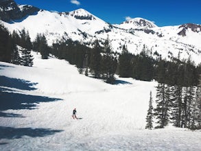 Spring Backcountry Ski Alta Ski Area