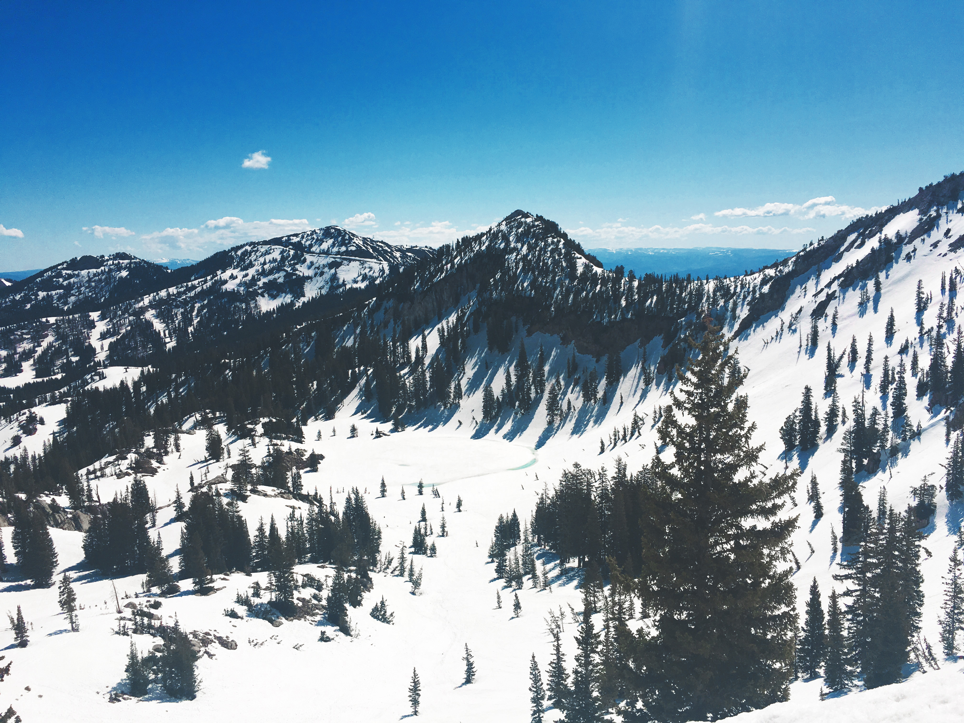 Spring Backcountry Ski Alta Ski Area