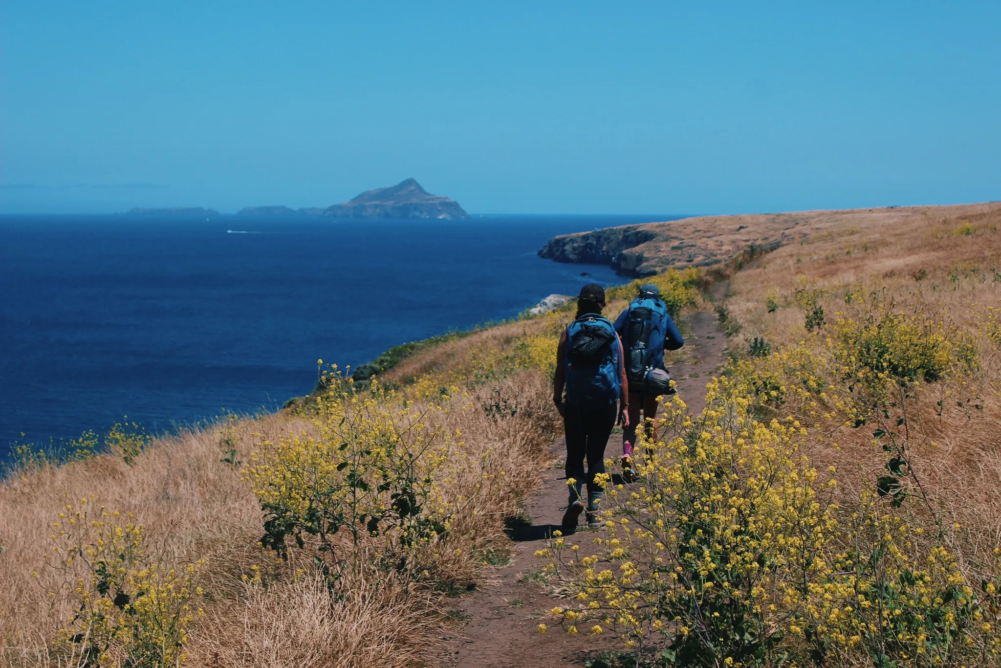 Prisoner's Cove to Scorpion Anchorage